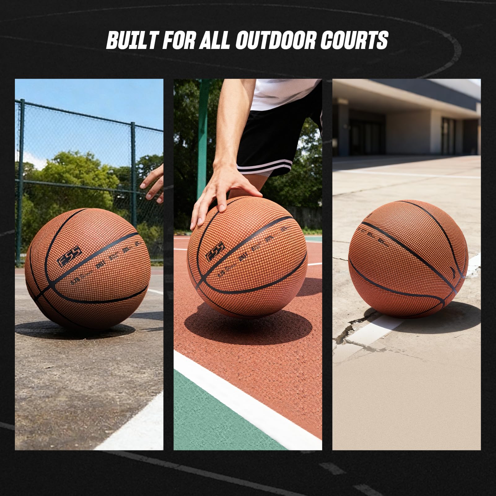 Amazon.com : ANTA f.55 Outdoor Street Basketball with Dust