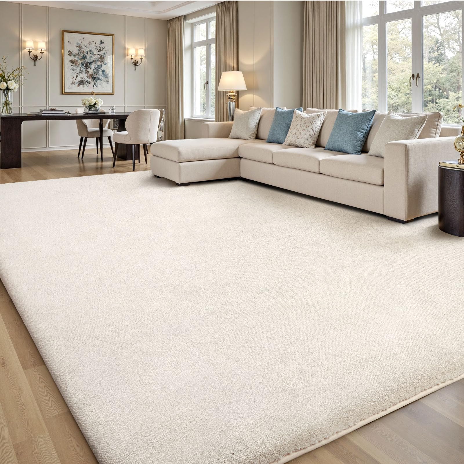 Sour Lemon 5x7 Area Rugs for Living Room, Soft Large Area Rug Fluffy Rugs for Bedroom，Machine Washable Area Rug Non Slip Carpet Rug for Living Room