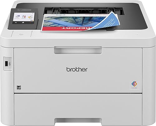 Brother HL-L3295CDW Impresora digital inalámbrica compacta a color con salida de calidad láser, dúplex, NFC, móvil y Ethernet  Incluye 4 meses de