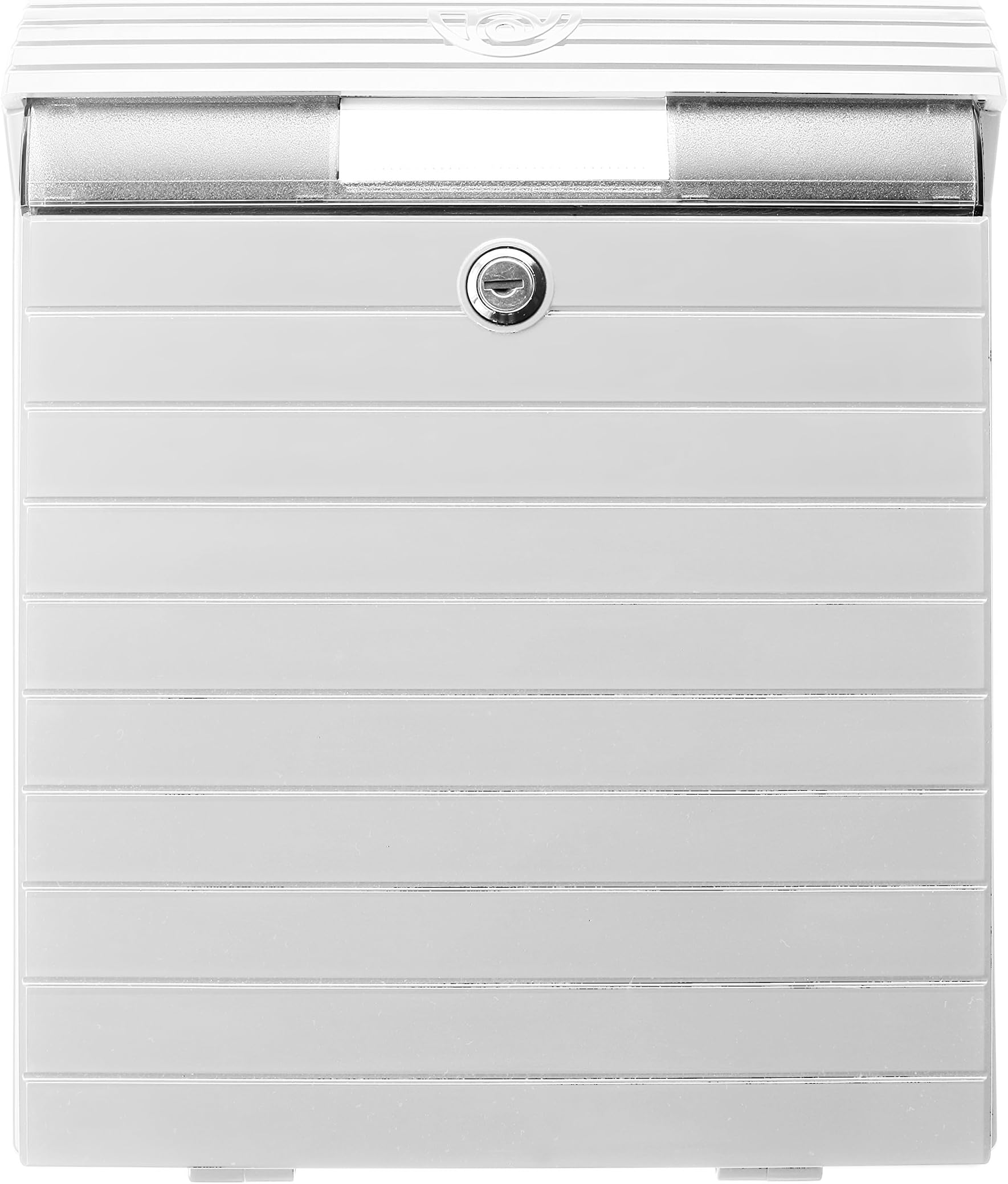 Tatay 0043007 Large Outdoor Mailbox ofGreat Strength And Durability, Abs Plastic, White, 380 X 300 X 126 Mm