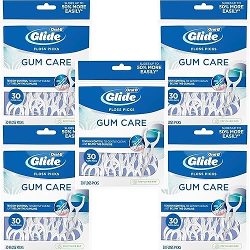 Glide Pro-Health Advanced Floss Picks 30 Ea (paquete de 5)