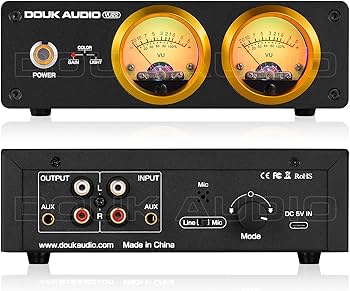 Amazon.com: Douk Audio VU22 Dual Analog VU Meter Display DB Panel