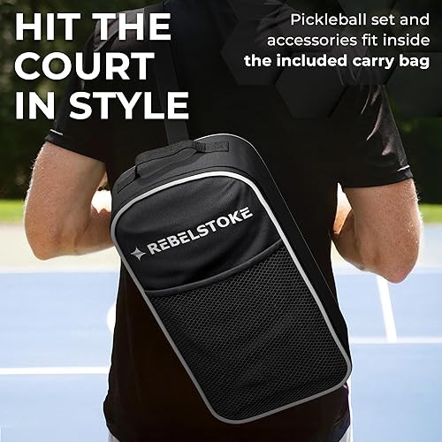 Miniatura 6 de Juego de 4 palas de pickleball