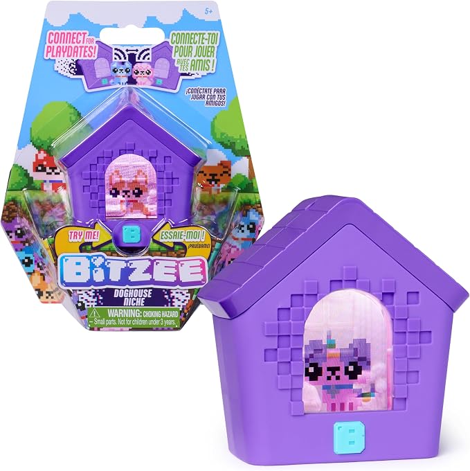 Bitzee Mascota Virtual Doghouse 15 Cachorros Interactivos Luces y Sonidos