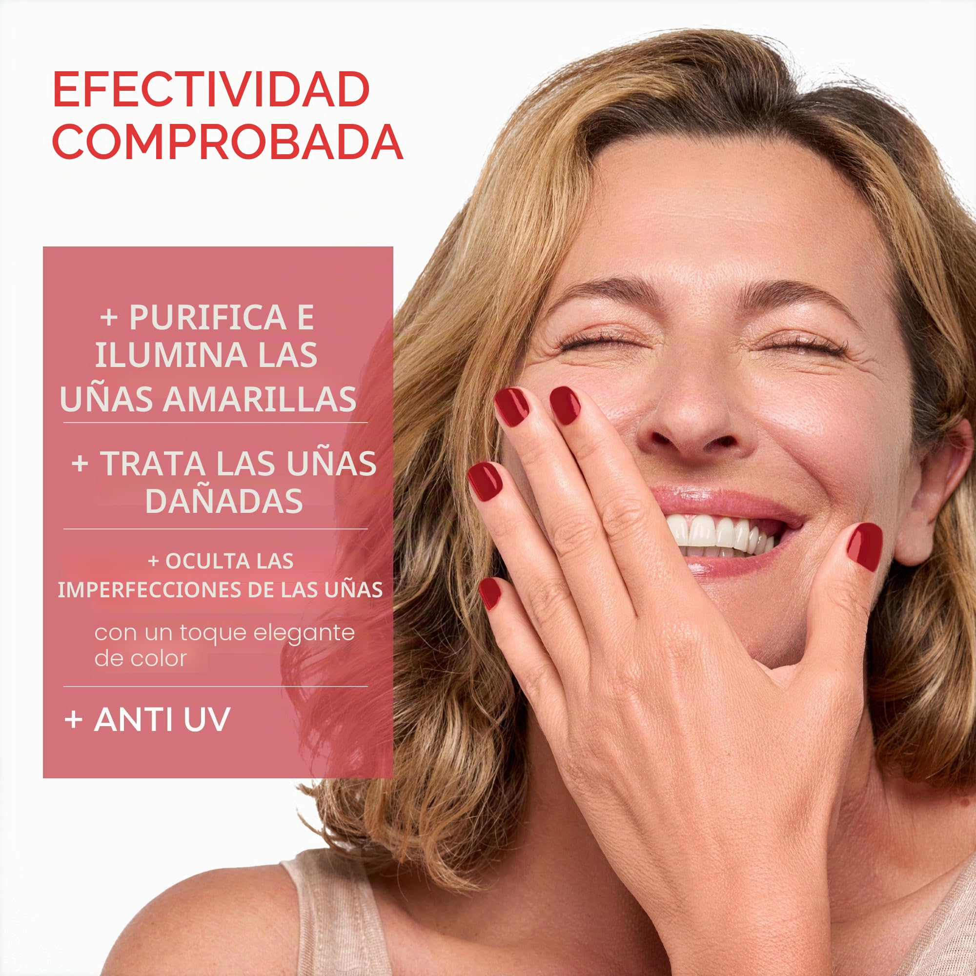 PODERM Esenciales de Esmalte de Uñas Vital Colors con Árbol de Té - Fabricado en Suiza | Antifúngico con Aceite de Árbol de Té, Silicio y Biotina | Repara y Disimula Uñas Amarillas y Dañadas