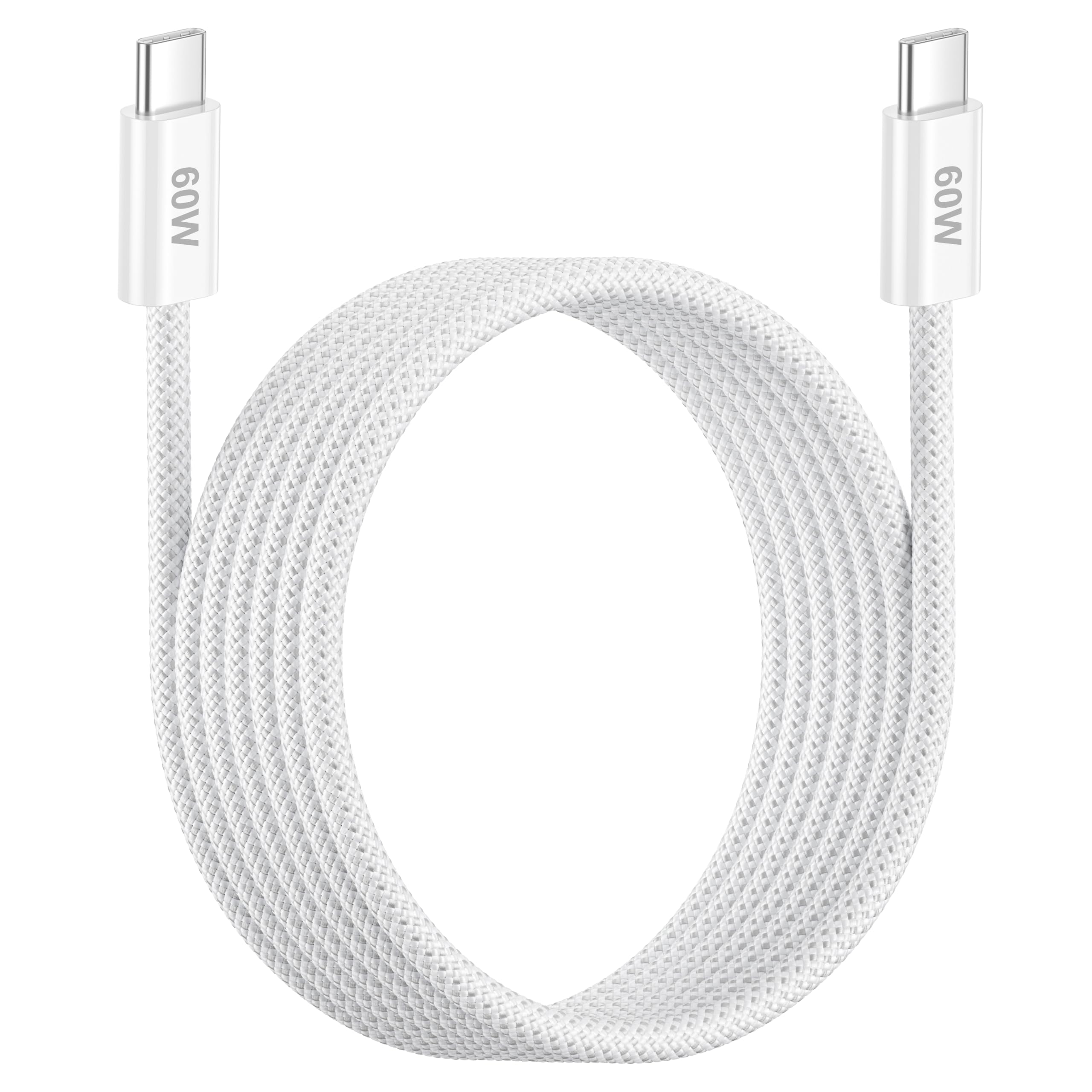 Cavo iPhone 15 16 17 Ricarica Rapida 3M, 60W Cavo USB Type-C 3 Metri Cavo Apple USB C USB C Nylon Cavo Ricarica USB C Filo Caricatore per iPhone Air/17 16 15 Pro Max/17 Pro/16e,iPad Pro/Air/Mini 6 7