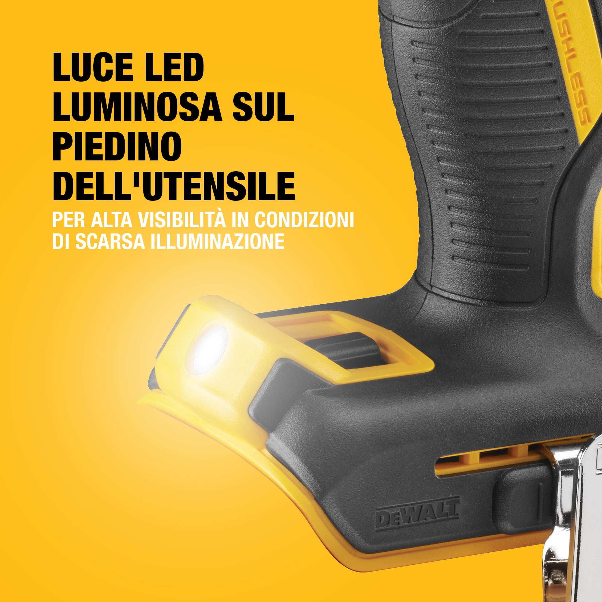 DEWALT Trapano Avvitatore Senza Spazzole 18V XR - Solo Utensile, DCD791NT-XJ