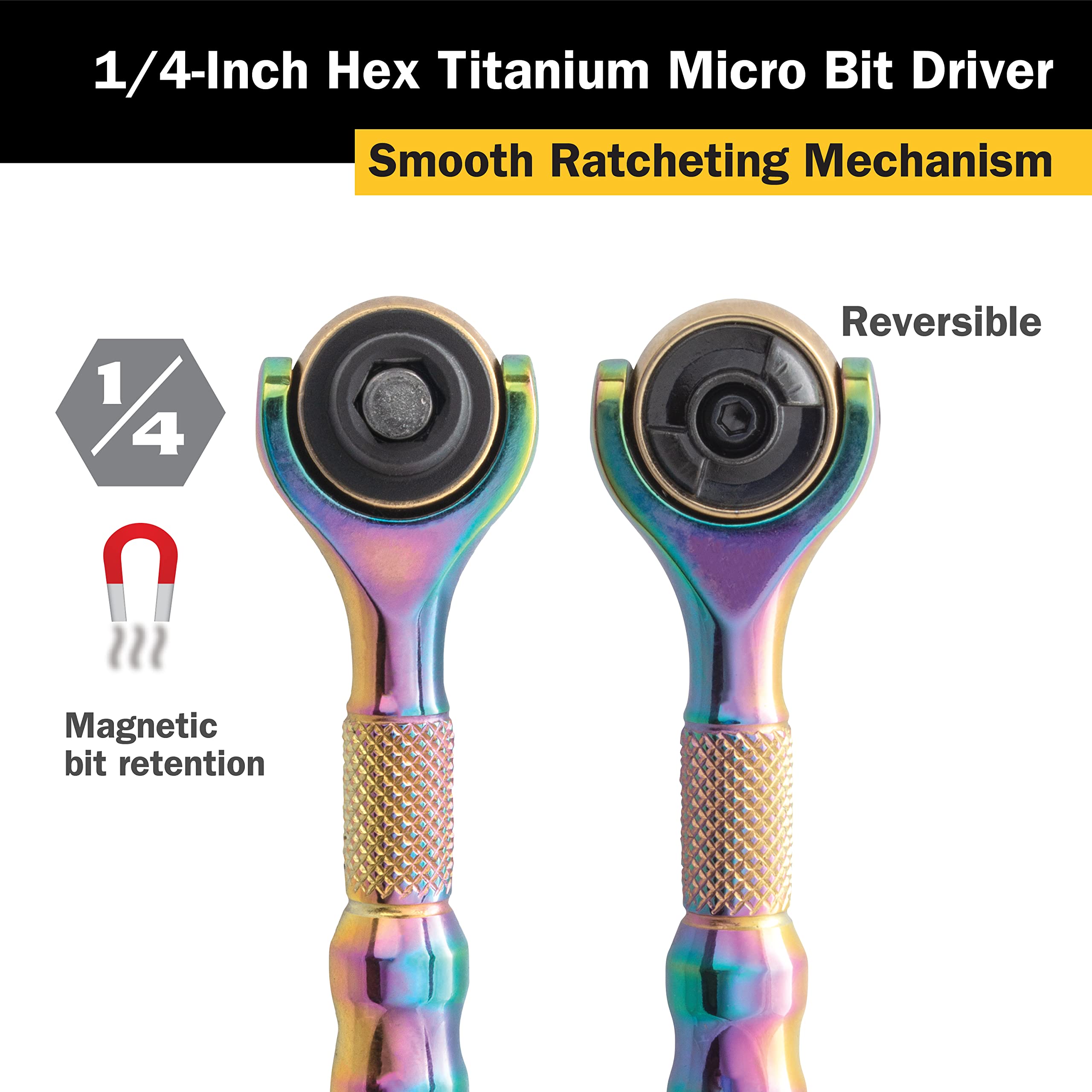 Amazon.com: Titan 11327 1/4-Inch Drive 90-Tooth Swivel Head