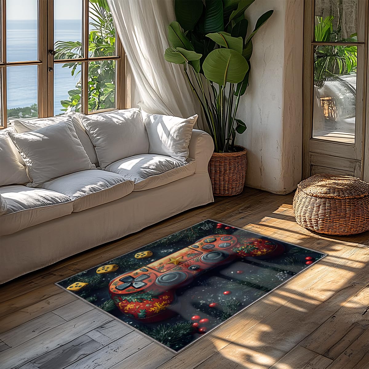 Tapis de manette de jeu pour créer une ambiance gaming dans votre salle de jeux