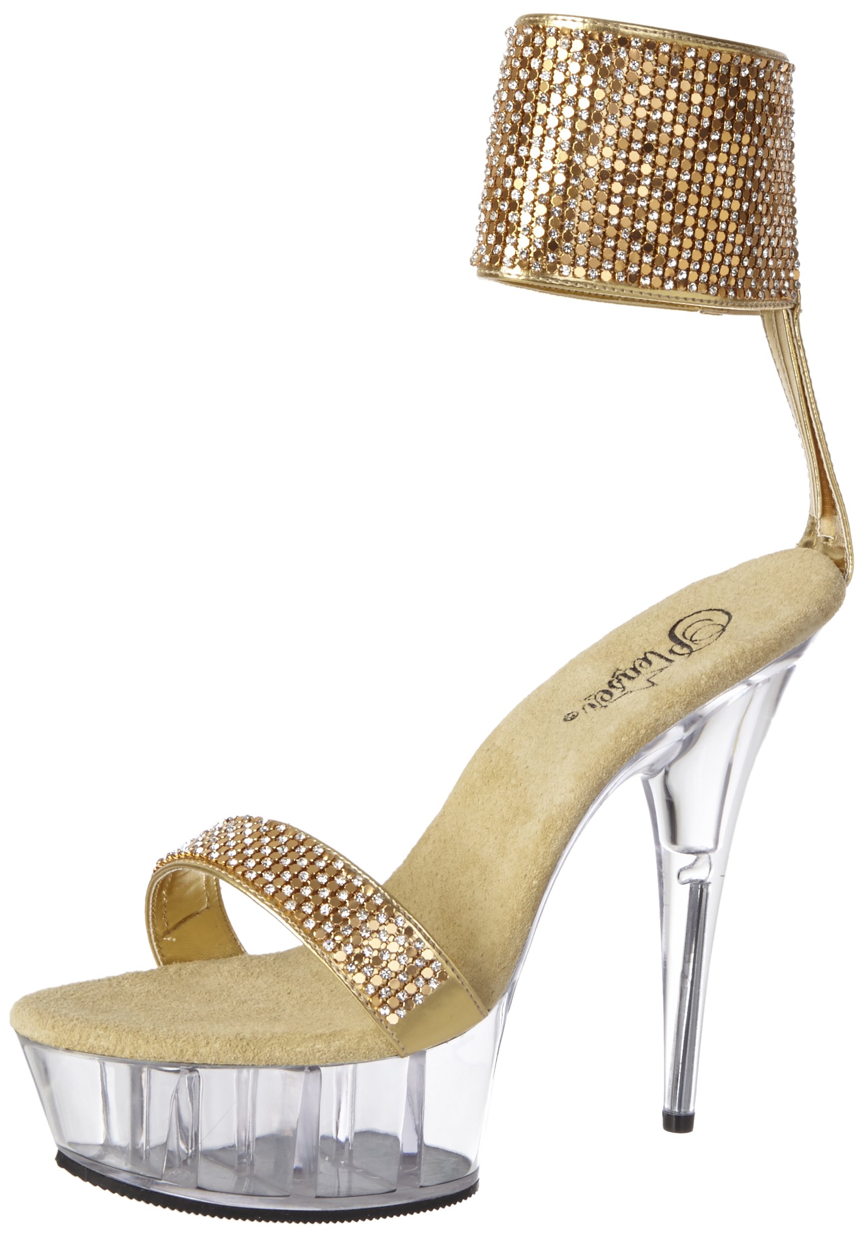 Pleaser Women's Delight-671 GPU Platform Sandal