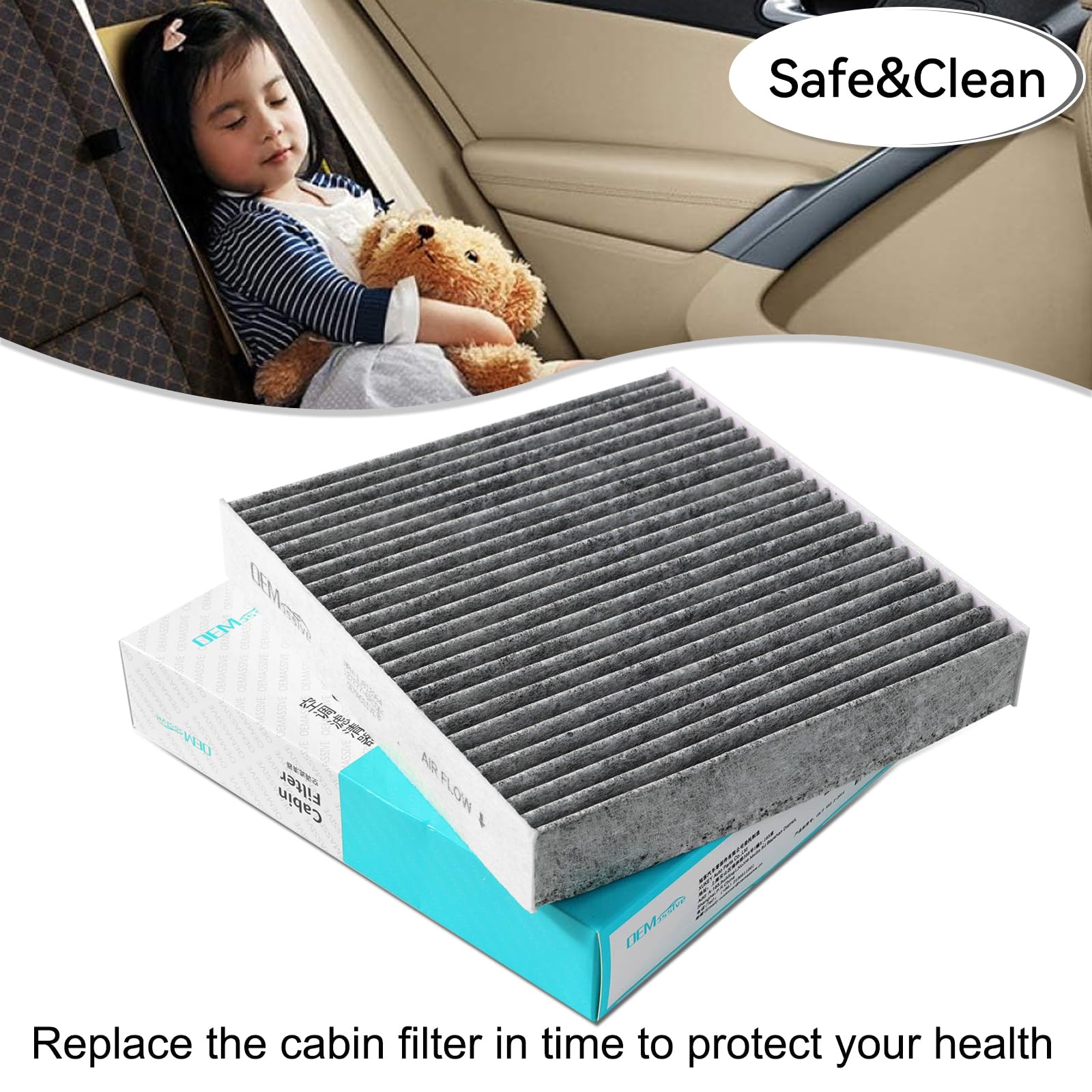 Amazon.com: OEMASSIVE 27277-6RC0A Cabin Air Filter Automotive