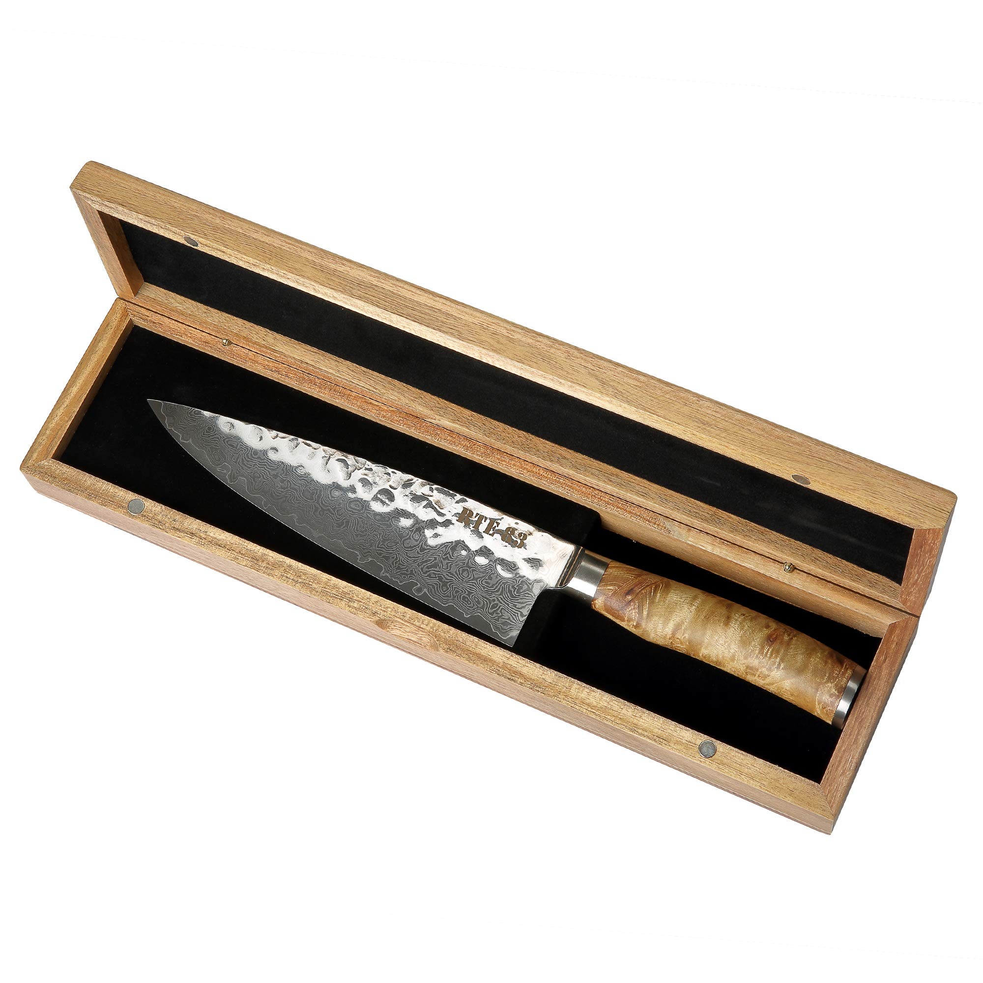 Amazon | Route83 Signature XL シェフナイフ ハンドメイド ハンマー