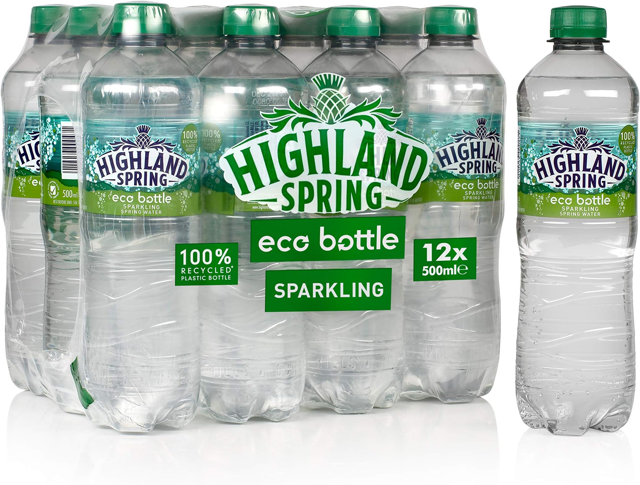 Eco Sparkling Water 12 x 500ml, 1 count