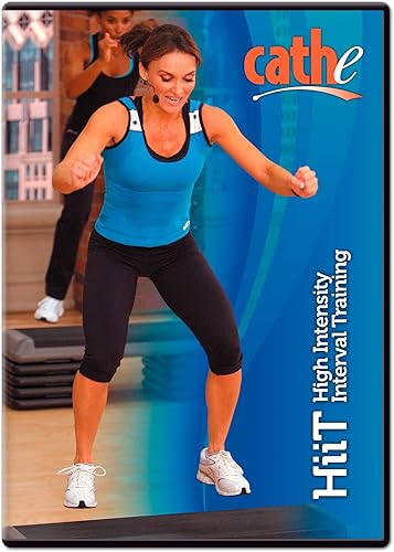 Cathe Friedrich's HiiT Fat Burner Workout DVD - Entrenamiento de intervalos de alta intensidad en el hogar para mujeres y hombres - Ideal para