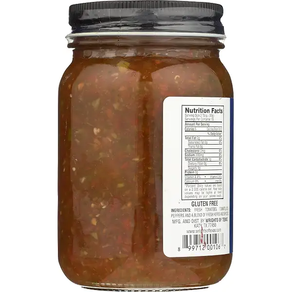 Wrights of Texas Mild Fresh Salsa, 16 FZ 2