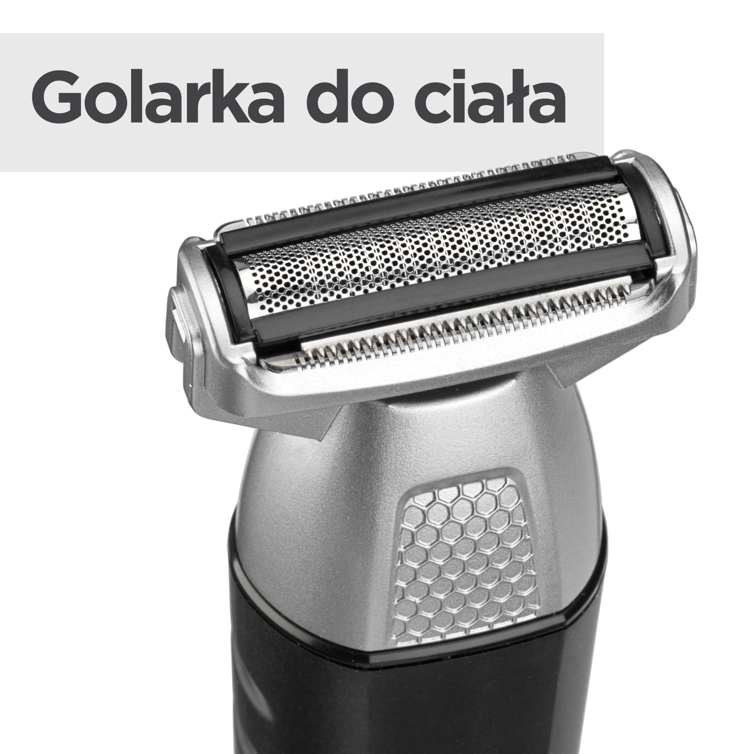 BaByliss Lithium Power 11 w 1 Multi-Trimmer - bezprzewodowy zestaw do pielęgnacji, w tym trymer do brody i trymer do nosa, wodoodporny, prezent dla mężczyzn, czarny/szary, MT812E