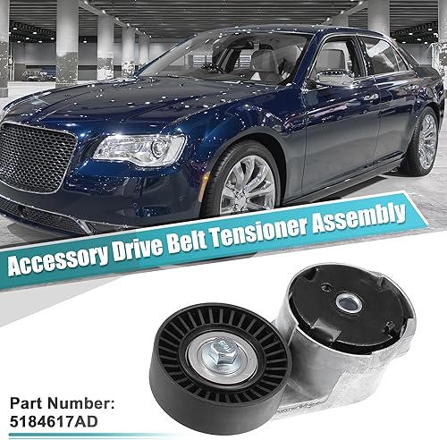 Miniatura 2 de X AUTOHAUX Conjunto automático de polea tensor de correa para Dodge Charger Journey para Ram 1500 C/V para Jeep para Chrysler 200 300 para VW NO.
