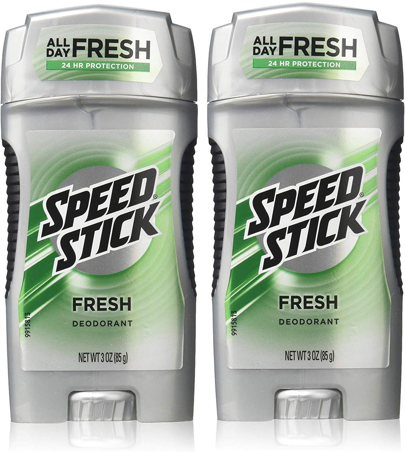 Speed Stick Antiperspirant Deodorant for Men, 24 HR, Fresh, 3 Ounce - 2 Pack