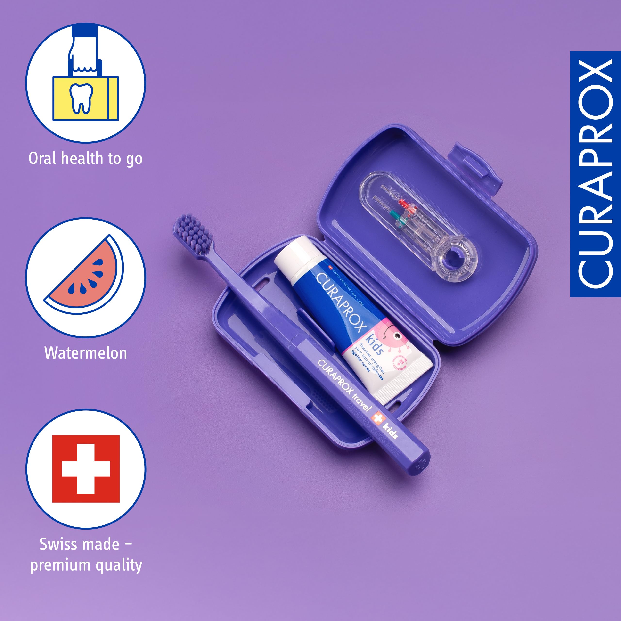 Curaprox Travel Set Kids Yellow - 3