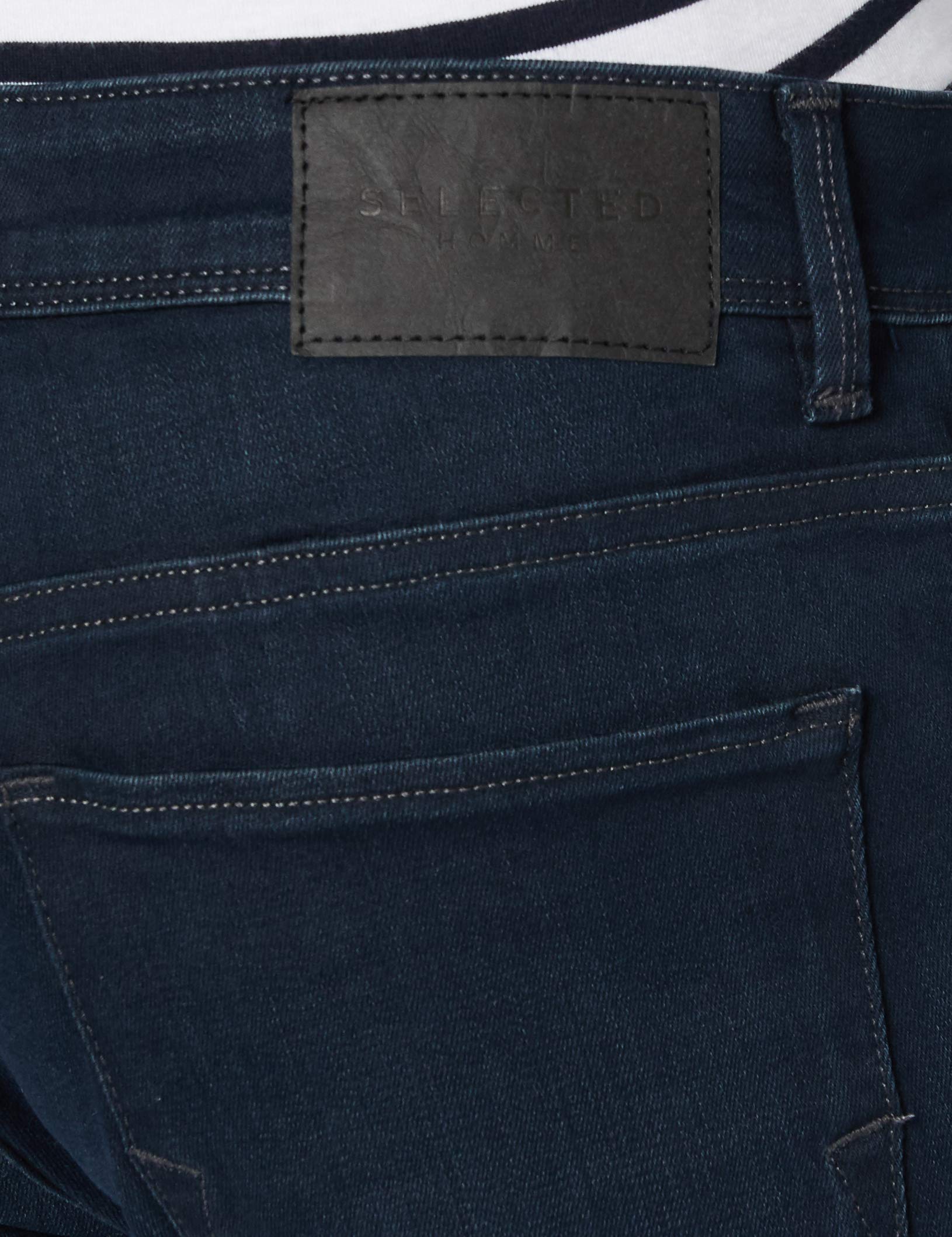 Selected Homme Slhstraight-Scott 6155 BB Su-st JNS Noos - Jeans Hombre