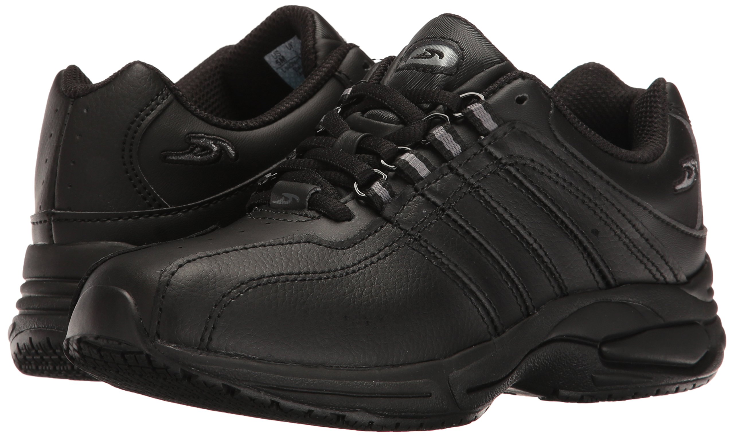 Dr. Scholl's Shoes Womens Kimberly II Leather Lace-Up Sneakers