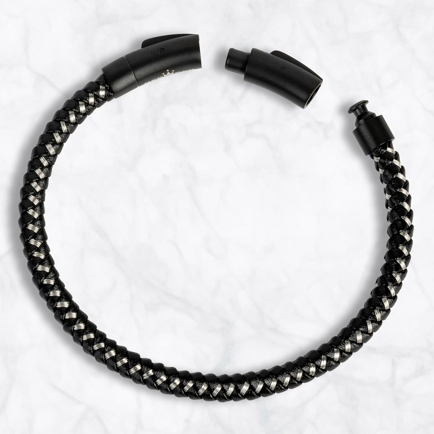 Men's Vintage Leather Bracelets – Masculine Minimalist Style, Rugged Jewelry Collection with Extension Clasp for Size Adjustment, Stylish Wristbands, Classic Accessory, Ideal Gift for All Occasions