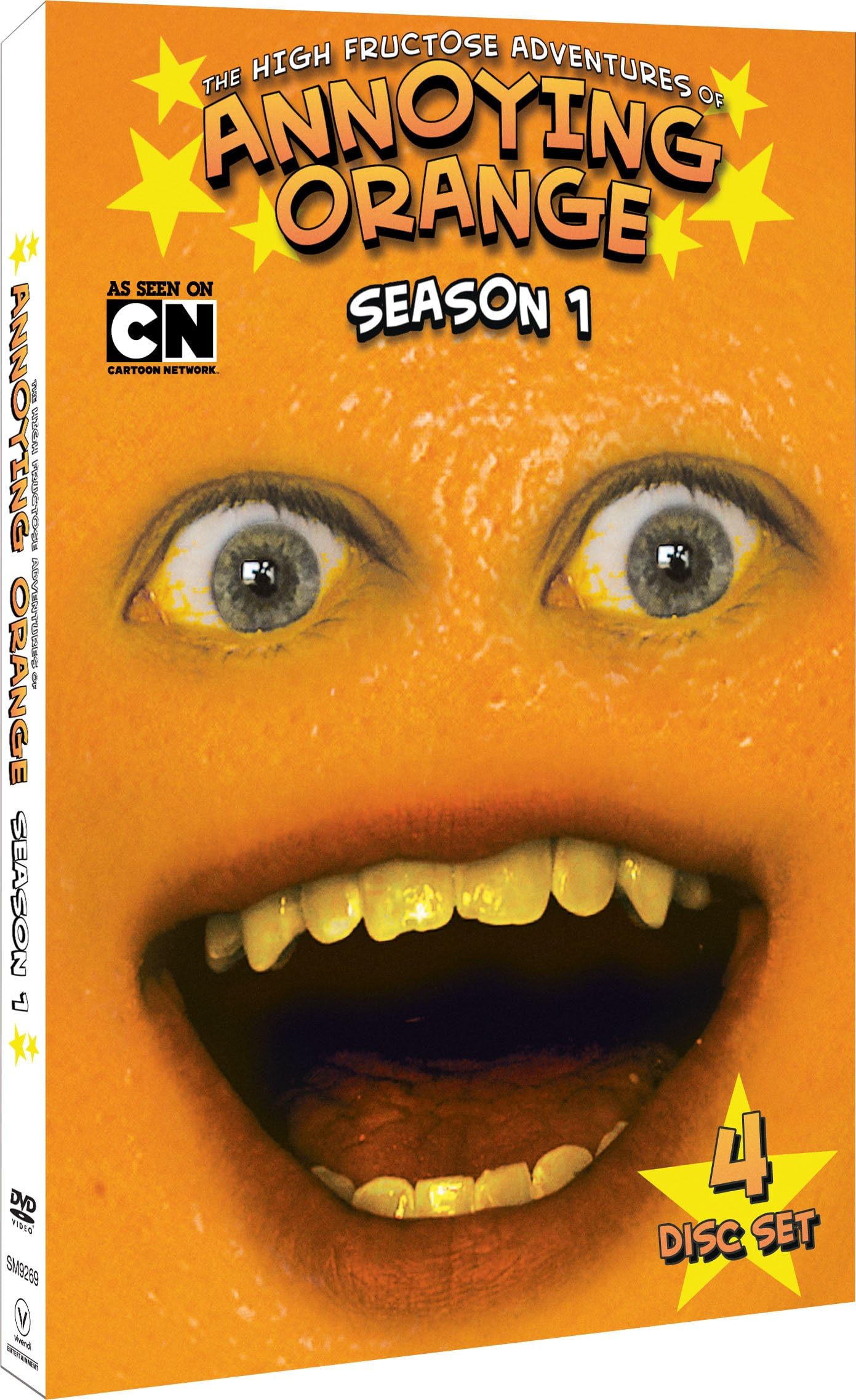 HIGH FRUCTOSE ADVENTURES OF ANNOYING ORANGE DVD