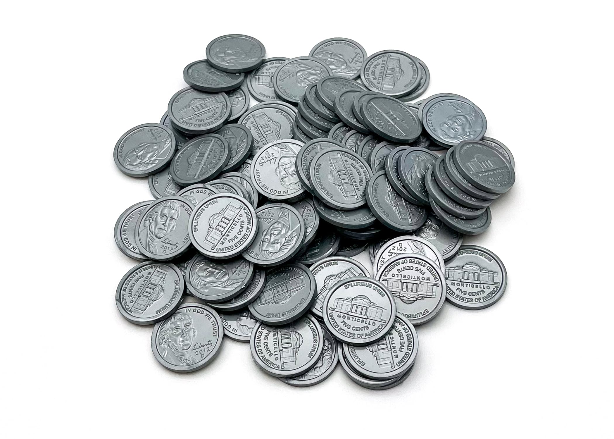 Teacher Created Resources Play Money: Nickels (TCR20654)