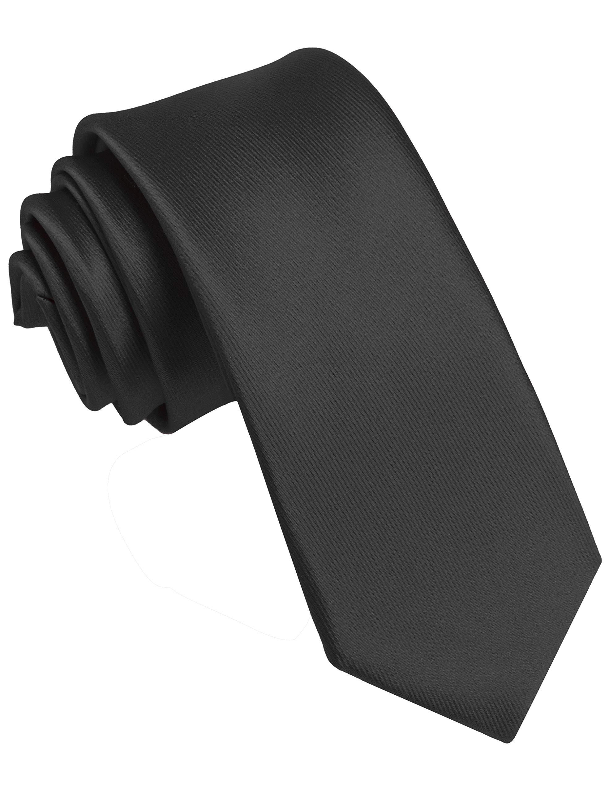 JEMYGINS Gravata fina de cor sólida de 4 cm para homens (4 cm) | Brasil