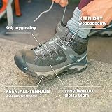 Keen Damskie buty trekkingowe Targhee Iii Mid Wp z wysokim stanem, 14,5