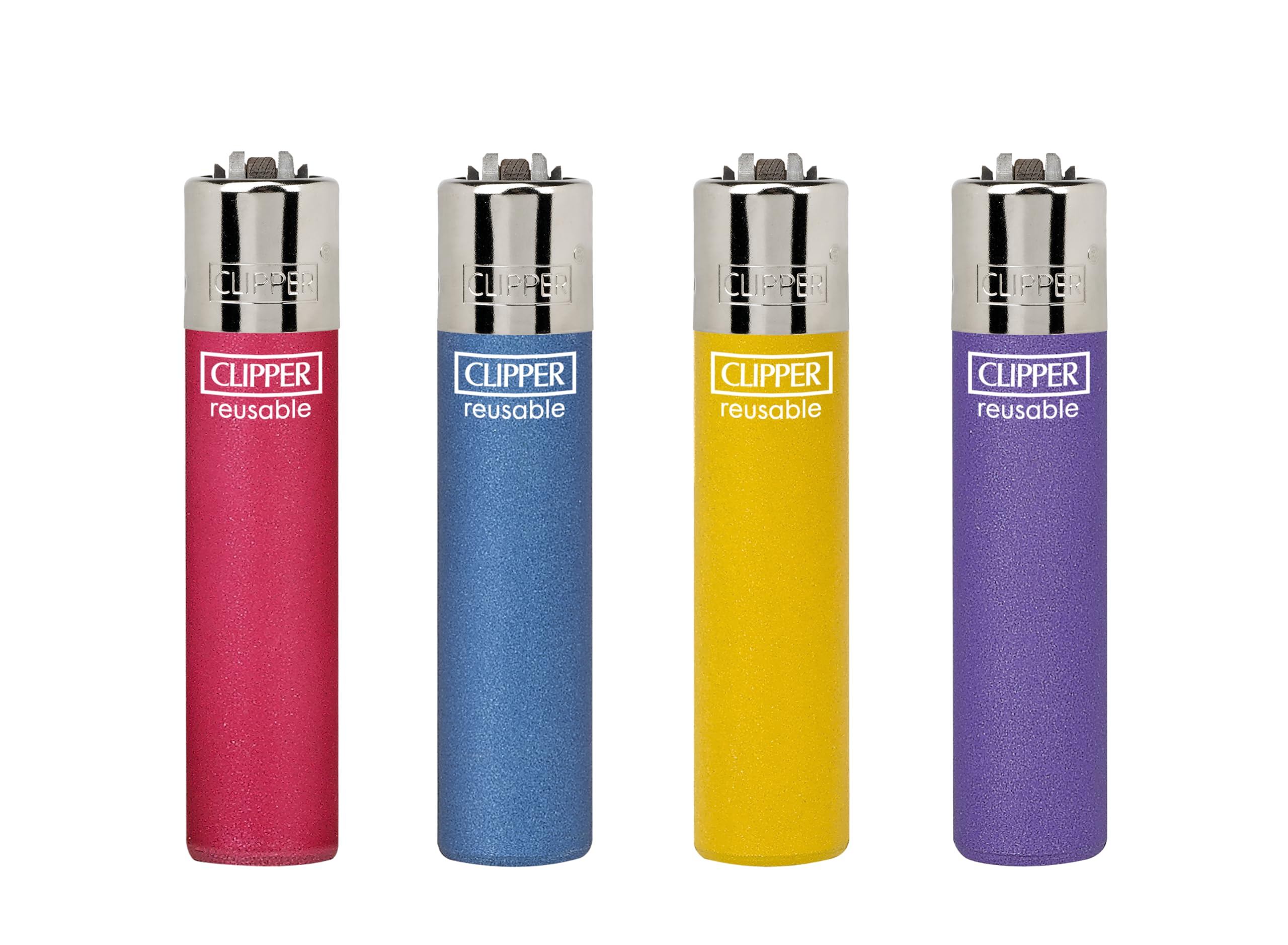 Ksp partners ltd e-commerce 4 X CLIPPER LIGHTERS METALIC 5
