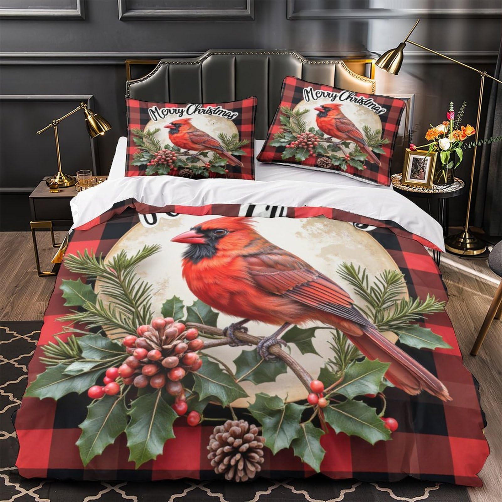 Housse de couette chocolat pour chambre d'ado et lit XXL