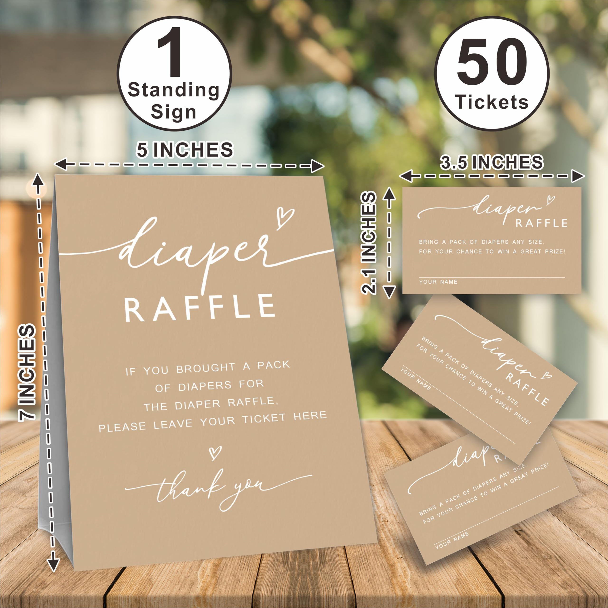 Diaper Raffle Draw Sign Diaper Raffle Draw Baby Shower Game, Baby Diaper Raffle Standing Sign ...