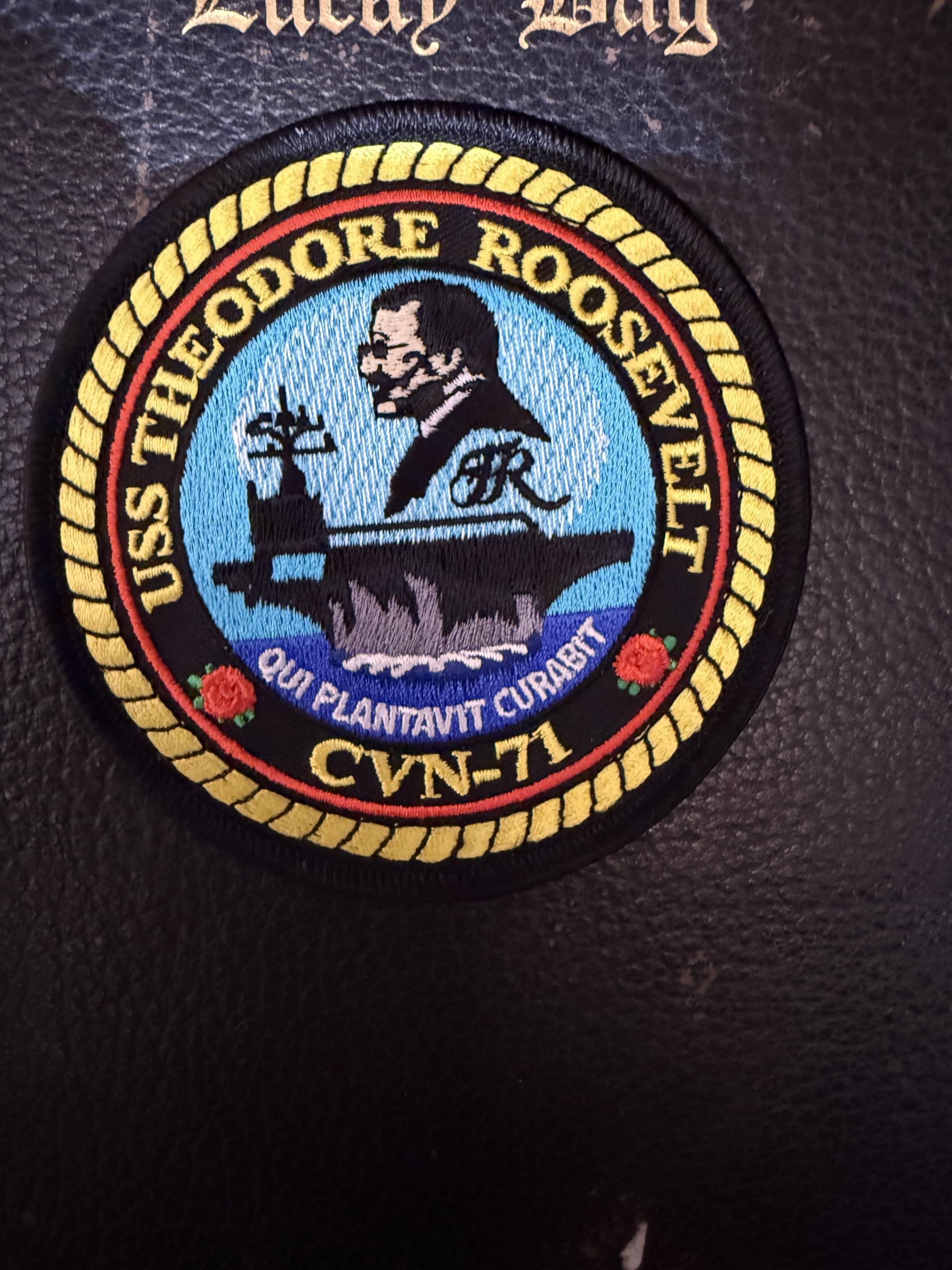 USS Theodore Roosevelt CVN-71 Patch –Hook and Loop, 4