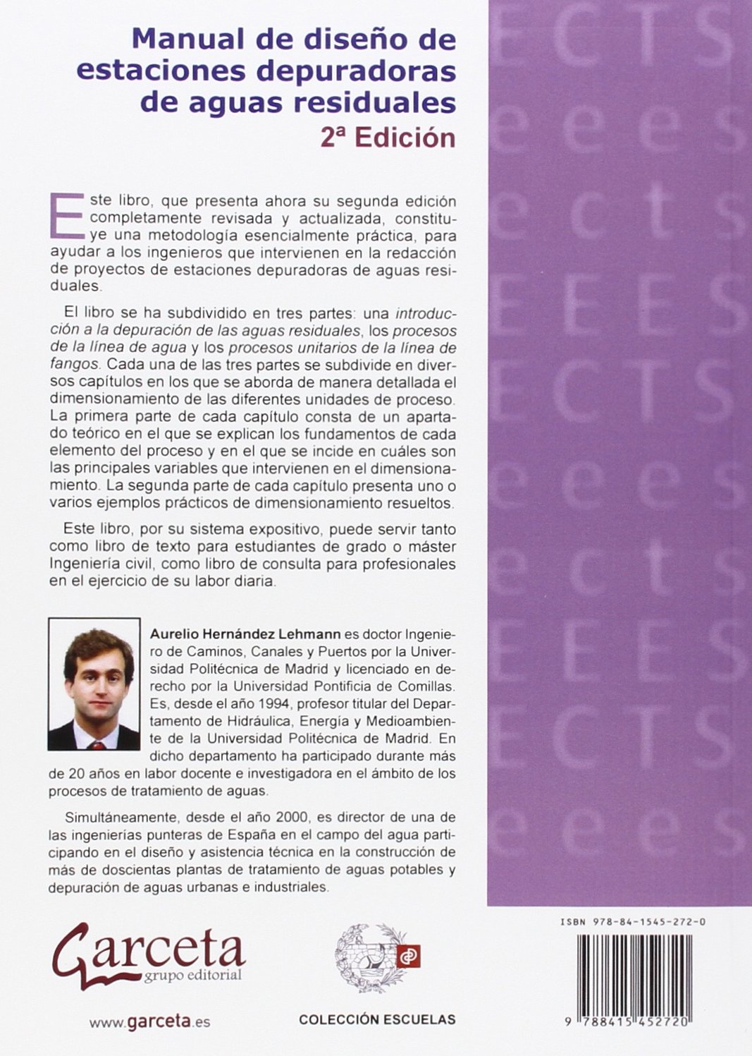 Manual de diseño de estaciones depuradoras de aguas residuales (ESCUELAS)