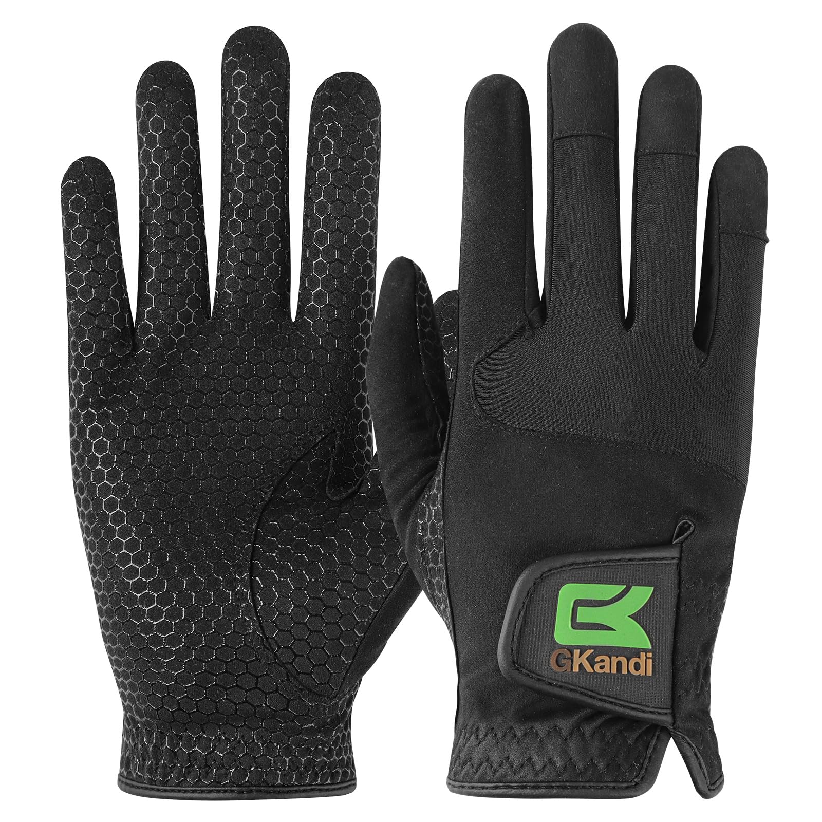 Men's Golf Gloves Left Right Hand with Stylish Advanced Anti-Slip, Golf Gloves Enhanced Grip Premium Breathable Mesh Comfortable in S M ML L XL Sizes (S, Right)