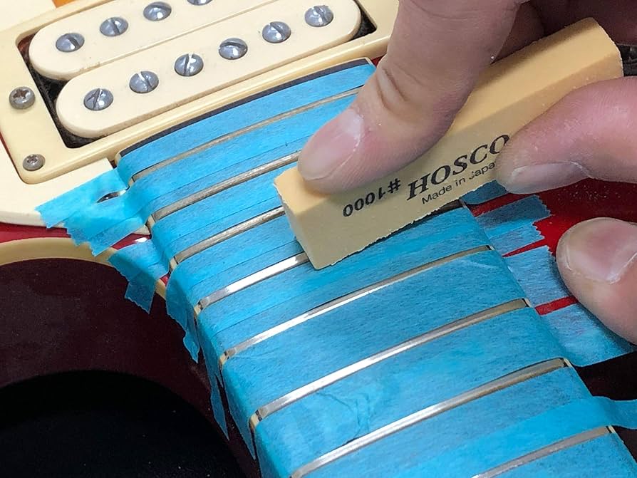 Amazon | HOSCO Luthiers Tools フレットポリッシングラバー3種