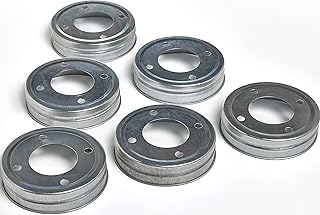 Wide Mouth Mason Jar Lids with Pre drilled Light Socket and Heat Relief ...