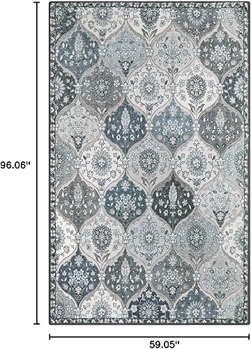 Vista 134 de Lahome - Alfombra de marroquí tejida, alfombra para cocina, pasillo, antideslizante, pasillo para entrada, pasillo de lavadero, dormitorio, 274 x