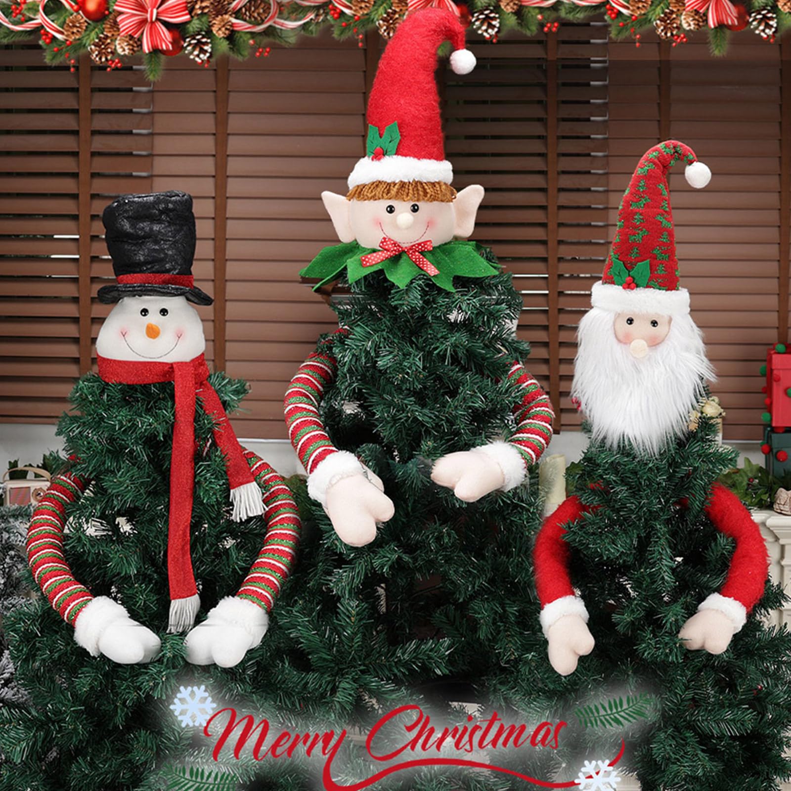 ★クリスマス　ツリートップ　スノーマン★ ☆クリスマスツリートップスノーマン☆