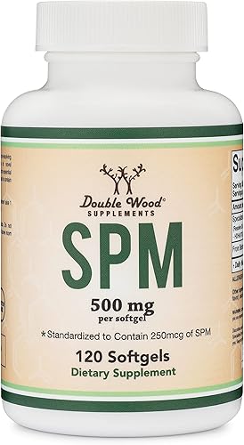Miniatura 6 de SPM Max (mediadores especializados en resolución profesional) 120 cápsulas blandas, 500 mg (solo el producto estandarizado y probado por terceros