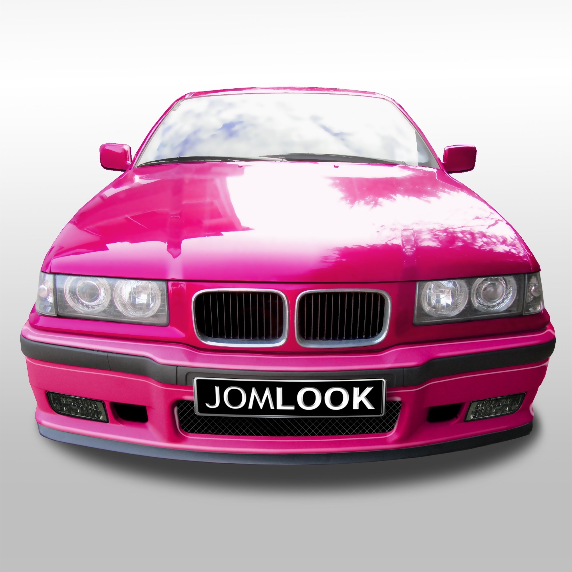 JOM 5111415-2JOM Frontstoßstange im Sport-Design mit abnehmbaren Renngitter und Spoiler