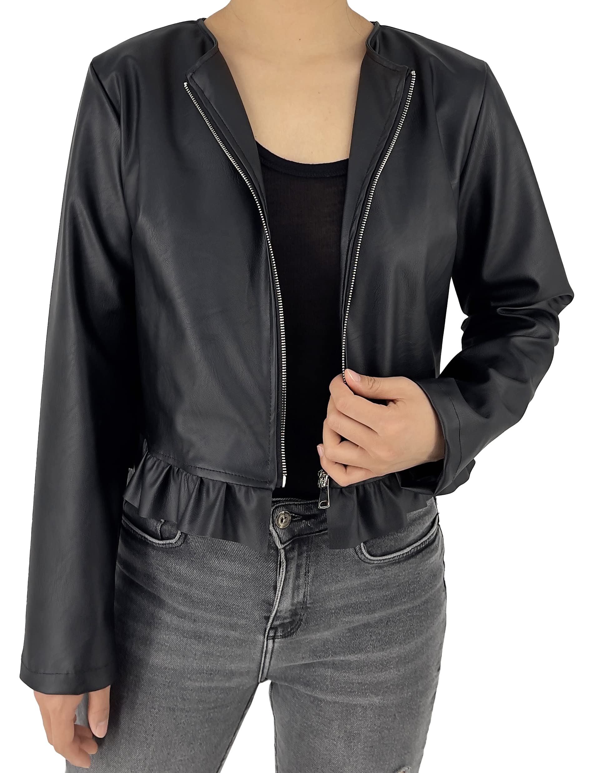 JOPHY & CO. Giacca Donna Ecopelle Corto (cod. 6716)