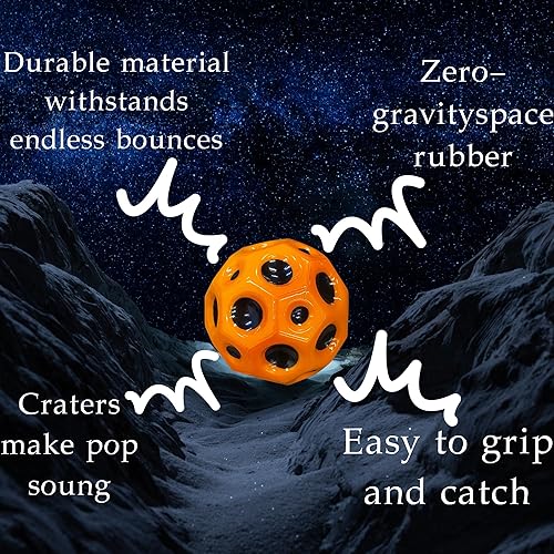 Miniatura 4 de Bola espacial, bolas de gran volumen, Tk es una bola de luna súper caliente y bolas espaciales para niños y adultos, mejora la coordinación