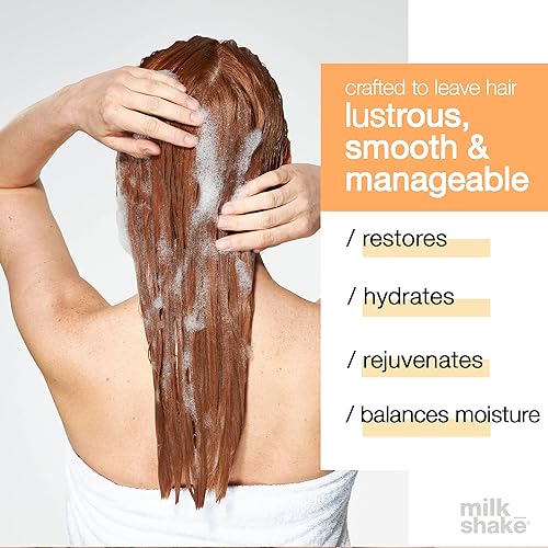 Miniatura 3 de milk_shake Moisture Plus Champú hidratante e hidratante para cabello seco, 1.7 onzas líquidas