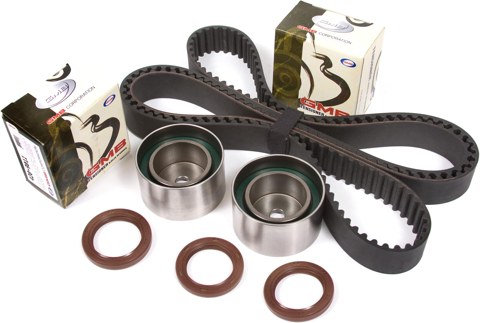 Evergreen TBK246 Compatible With 95-99 Chysler Dodge Eagle Mitsubishi Plymouth 2.0 DOHC 420A Timing Belt Kit