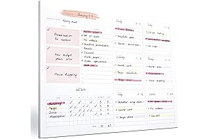Lamare Weekly Planner Notepad Tear Off: Graduate School's Ultimate Productivity Companion