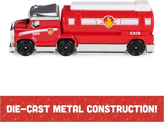 Paw Patrol, True Metal Chase, Marshall and Skye Collectible Big Truck Pups Toy Trucks 1:55-Scale, Kids’ Toys for Ages 3 and up