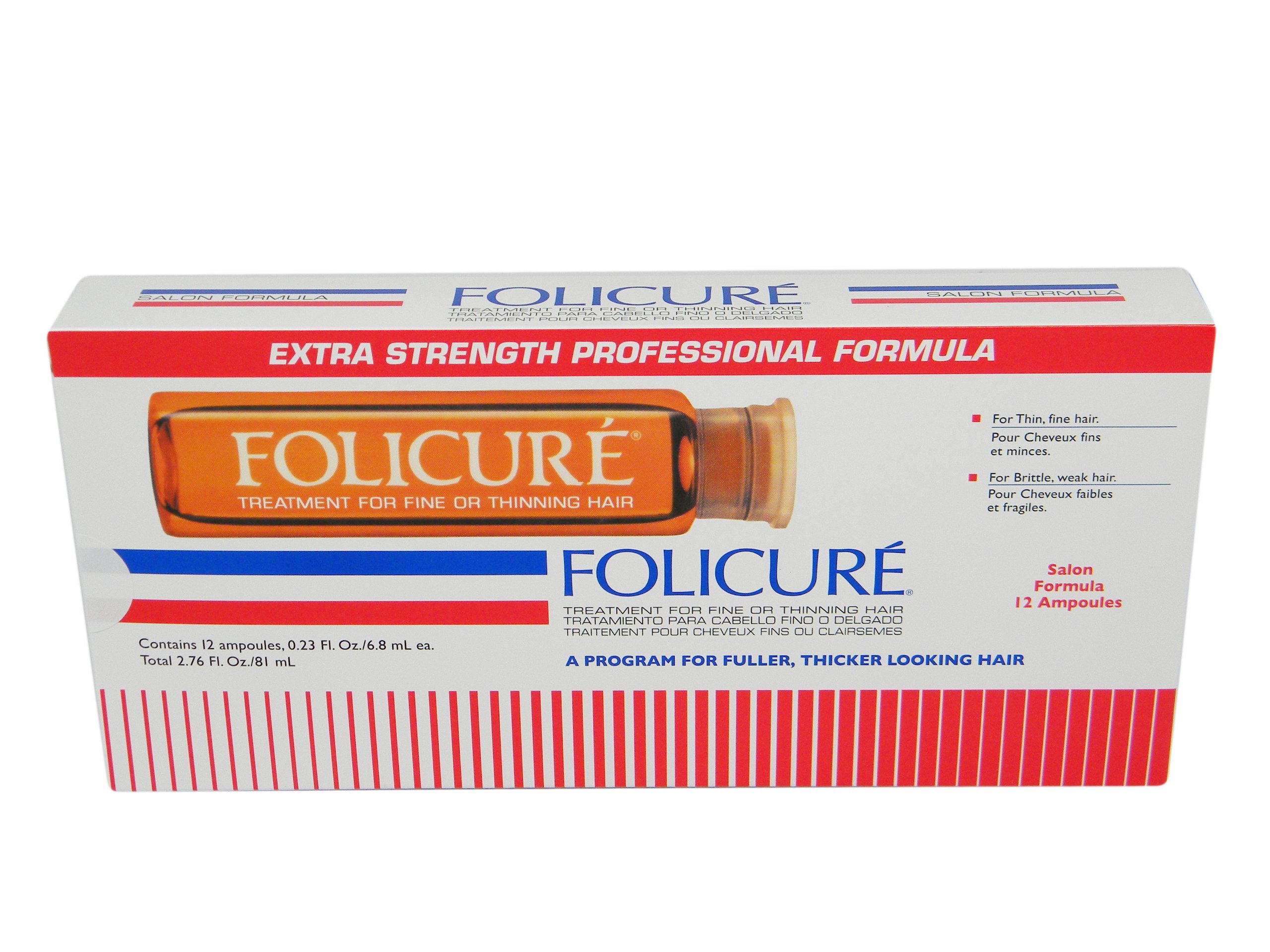 Buy Folicure For Fine or Thinning Hair Extra Strength Professional