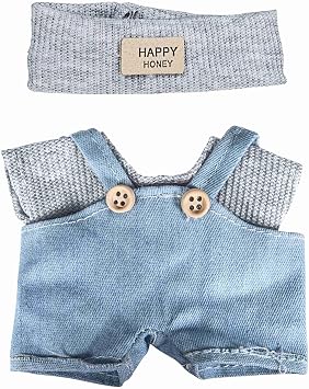 Clothes for Labubu,Cute Doll Outfit and Premium Fashion Dresses Blue